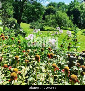 Grounds of the Frelinghuysen Morris House & Studio, Lenox, Massachusetts, United States Stock Photo