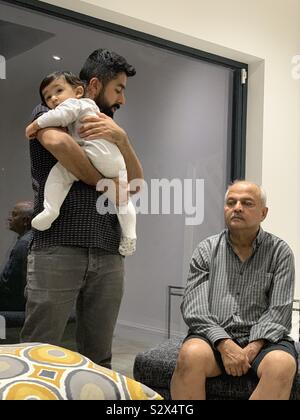 Three Generations Stock Photo