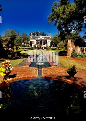 Longue Vue House and Gardens in New Orleans, LA. Stock Photo