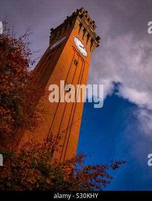 Joseph Chamberlain Memorial Clock Tower at the University of Birmingham England UK Stock Photo