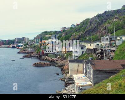 The Battery St. John’s Newfoundland Stock Photo