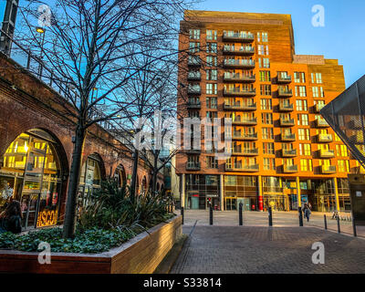 Granary Wharf in Leeds Stock Photo