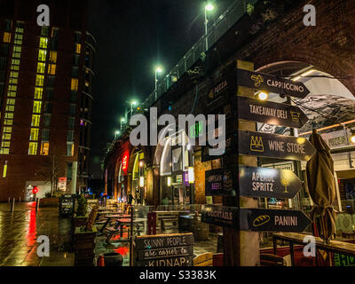 Granary wharf in Leeds Stock Photo