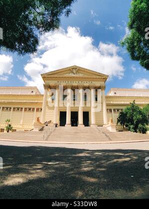 Natural science museum in La Plata, Argentina. On of the biggest in Latin America. Stock Photo
