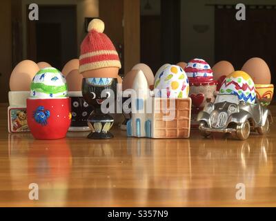 Easter eggs Stock Photo