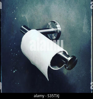 Uh oh! Almost gone! Stock Photo