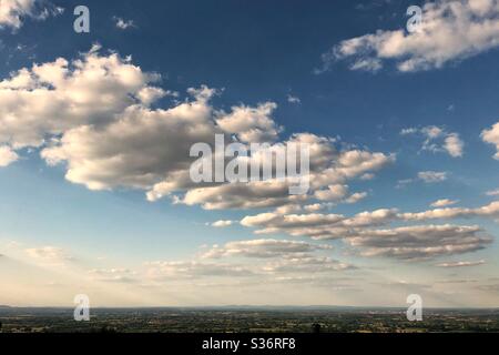 Beautiful summer skies Stock Photo