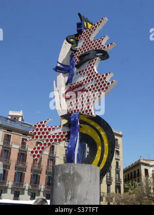 El Cap de Barcelona Stock Photo