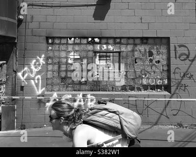 Aftermath of the Minneapolis riots, following the death of ...