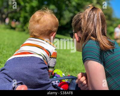 Mother and child Stock Photo