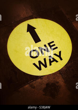 Only One Right Way The Only Way Stock Photo - Alamy