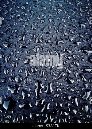 Rain drops patterns. Stock Photo