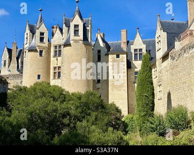 The Chateau de Montreuil-Bellay France Stock Photo