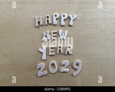 HAPPY NEW YEAR 2029 Stock Photo - Alamy