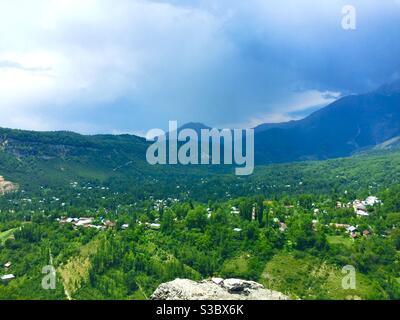 Arslanbob in Kyrgyzstan Stock Photo