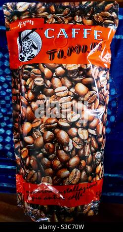 Tomoca is one of Ethiopia's most famous coffees. Stock Photo
