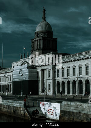 The Custom House, Dublin, Ireland Stock Photo