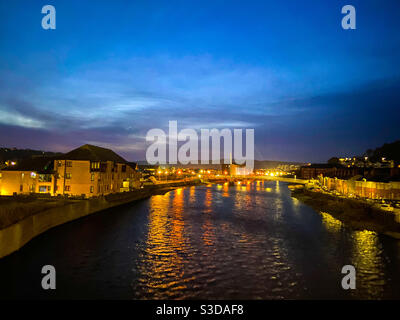 Aberystwyth, West Wales, UK. Friday 12th February 2021, on Chinese New Year, the year of the ox, Aberystwyth looks beautiful this morning. Photo Credit ©️ Rose Voon / Alamy Live News. Stock Photo