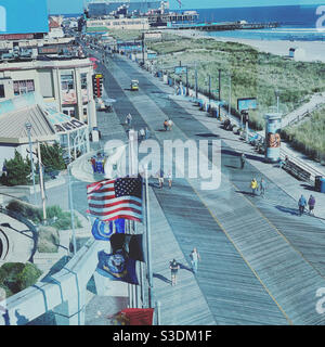 Boardwalk 1-15-16, Boardwalk aerial footage taken on 1-15-16 from Brighton  Avenue to Seven Presidents