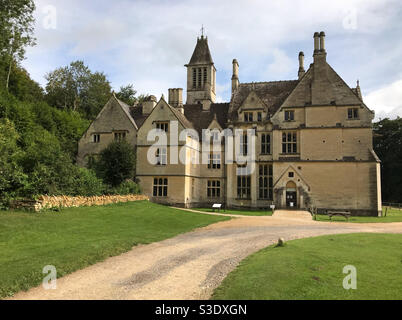 Woodchester Mansion, in Woodchester Park, in the Cotswolds. Near Stroud, Gloucestershire, England. Stock Photo