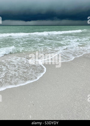 Storm clouds over Gulf of Mexico Stock Photo