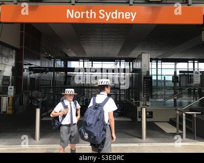 North Sydney station Stock Photo