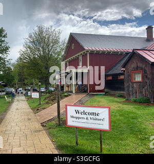 May, 2021, Vermont Country Store, Rockingham, Windham County, Vermont, United States Stock Photo