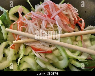 Kani Salad Hi Res Stock Photography And Images Alamy