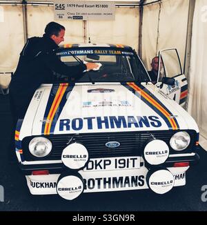 Ford Escort RS1800 Rally Car on display at Beaulieu Motor Museum Stock ...
