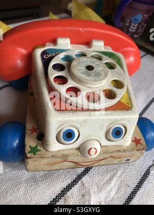 Toy phone fisher price hi-res stock photography and images - Alamy