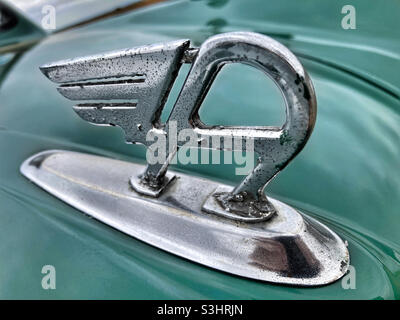 Austin A30 bonnet mascot Stock Photo