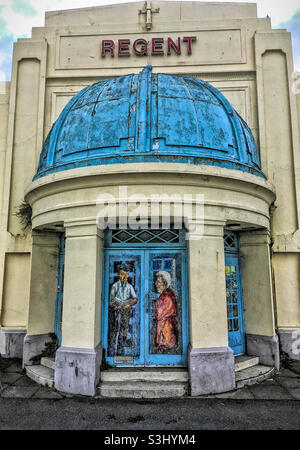 The Entrance to the Regent, Deal Seafront Stock Photo