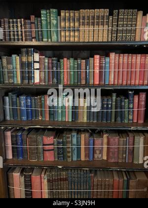 Books old and plentiful Stock Photo