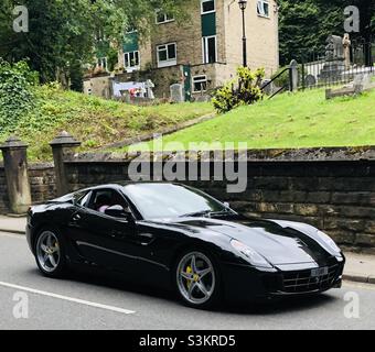 2007 Ferrari 599 GTB Fiorano - Matlock Bath Derbyshire U.K. Stock Photo