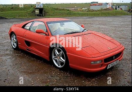 1996 Ferrari F355 - Mallory Park Leicestershire U.K. Stock Photo