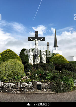 Knock Shrine in County Mayo Ireland. Stock Photo