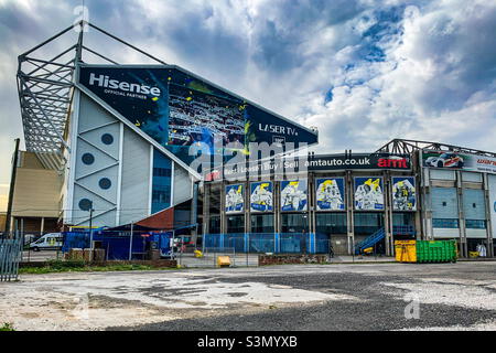 Elland road home of Leeds united Stock Photo