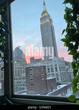 empire state building chinese new year