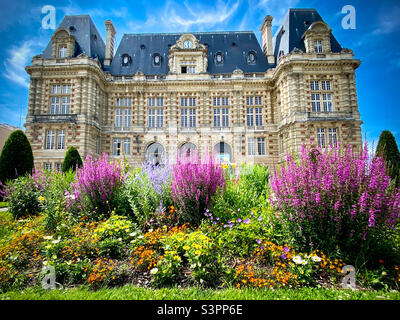 The historic Versailles Hotel de Ville (city hall) in Versailles, France Stock Photo