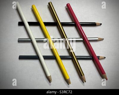 Colored pencil Stock Photo