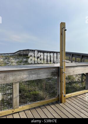 Henderson Beach State Park Florida beach area Stock Photo - Alamy