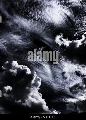 Dramatic cloudscape Stock Photo