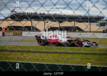 Alfa Romeo's Valtteri Bottas on practice day ahead of the British Grand  Prix 2023 at Silverstone, Towcester. Picture date: Friday July 7, 2022  Stock Photo - Alamy