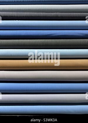 Fabric selection Stock Photo