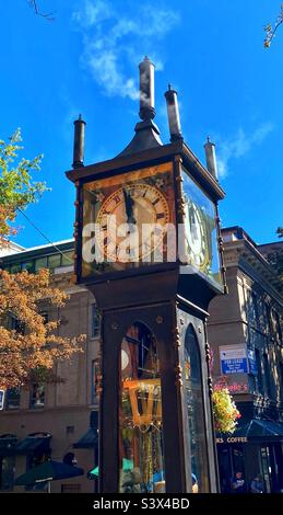 Gas town steam clock Stock Photo