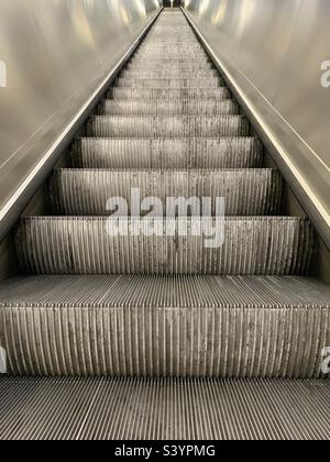 Escalator Stock Photo