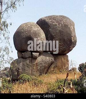 Located in plateau state Nigeria Stock Photo