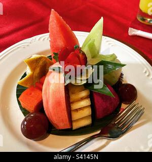 Amazing fruit platter Stock Photo