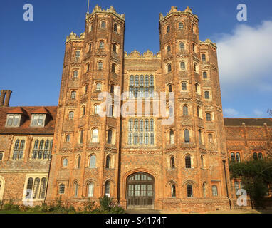 Layer Marney Tower, a Tudor palace in north Essex. Stock Photo