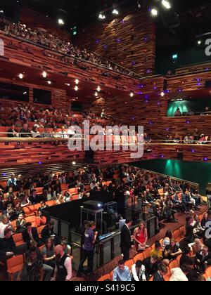 Waterside Theatre, Aylesbury, interior pic 2, September 2017. Stock Photo